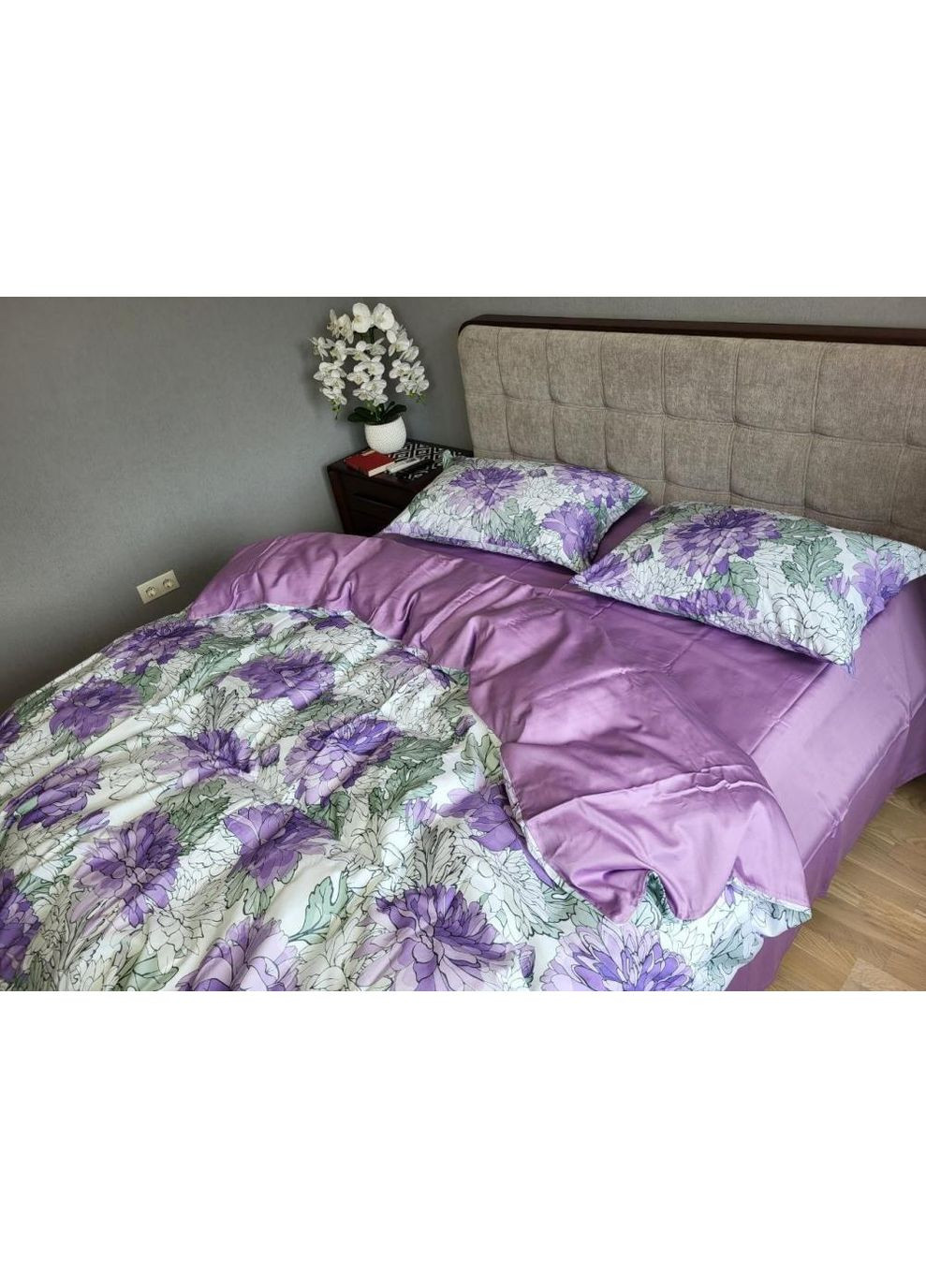 Постільна білизна BEAUTY, сатин PREMIUM Двухспальний розмір, наволочки 70/70 No Brand (363190028)