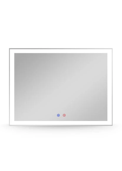 Дзеркало для ванної, білий/матовий, настінний, 60x80 см Volle (400740850)