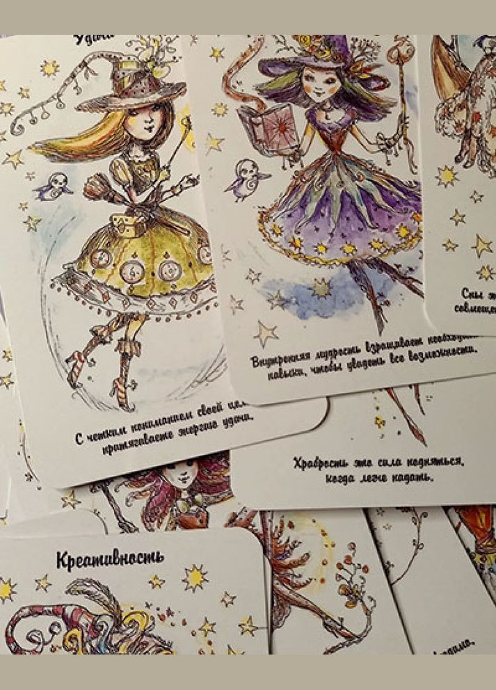 Колода карт Оракул Заклинань Відьмочки 40 шт. No Brand (332625974)