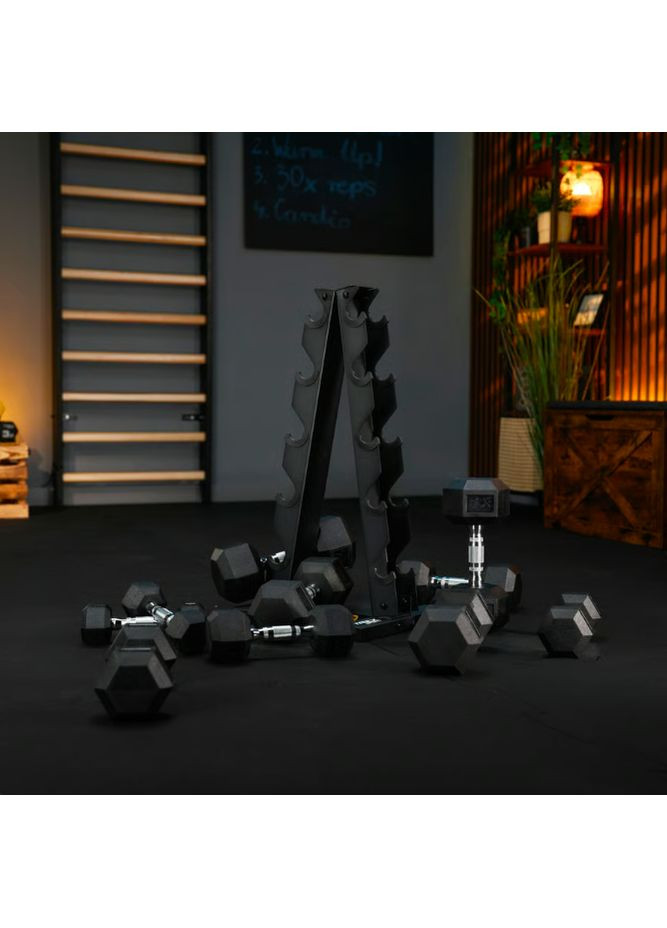 Стойка-пирамида для хранения 5 пар гантелей TX-055DR TREX Sport (360801976)