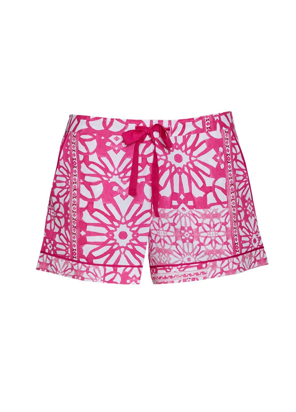 Розовая всесезон женская пижама 0171-0162 майка + шорты Cyberjammies Hailey