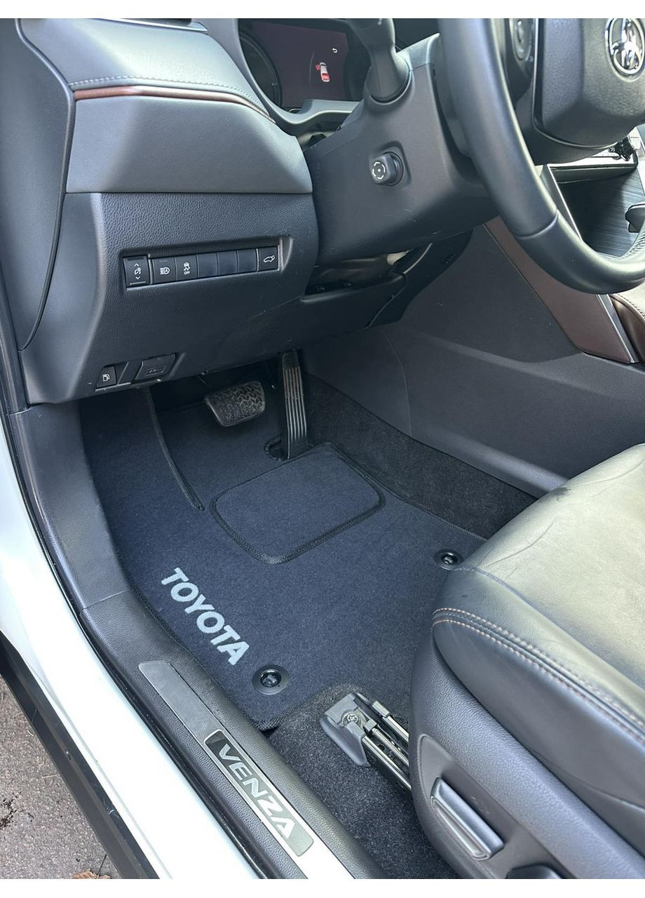 Ворсовые коврики в салон для Toyota 2021- гибрид/ Тойота Венза Beltex Venza (360619295)