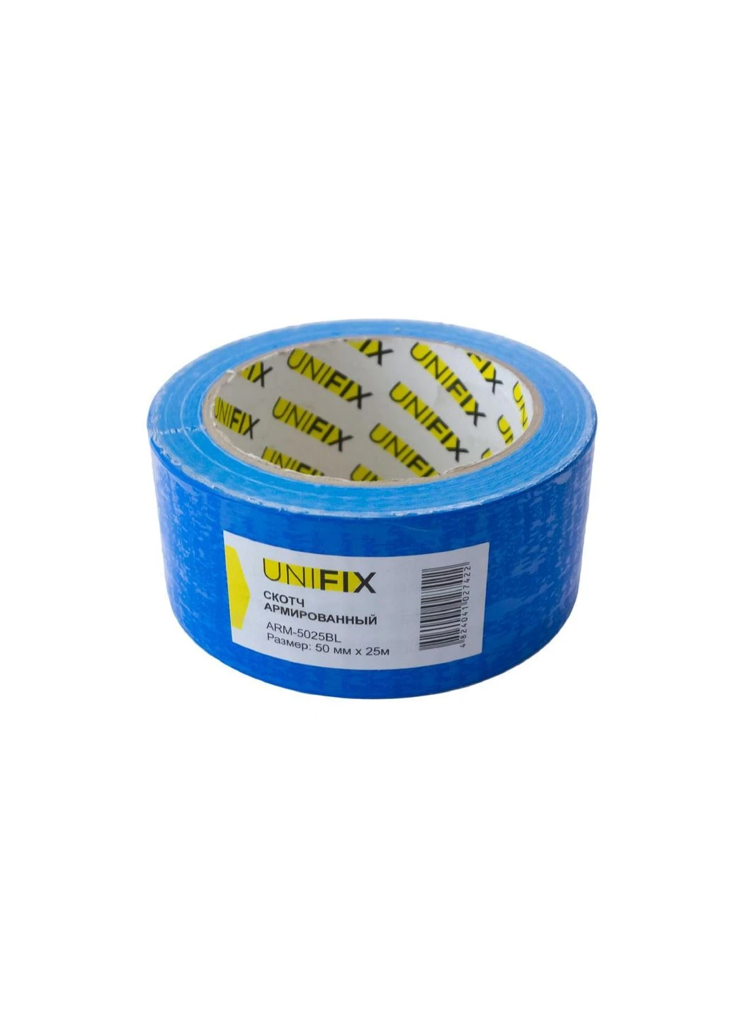 Стрічка армована 50 мм x 25 м синя (ARM-5025BL) Unifix (335049327)