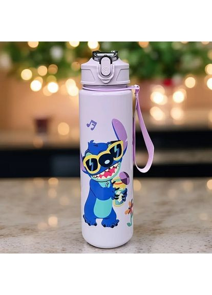 Дитяча пляшка для води Disney Stitch 800мл SAM-12-7 No Brand (357494875)