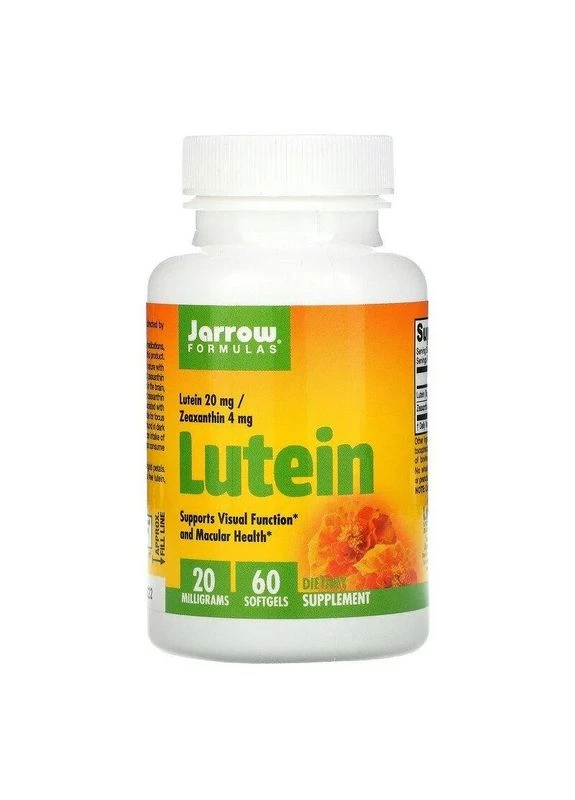 Лютеїн, 20 мг,, 60 капсул Jarrow Formulas (361115830)