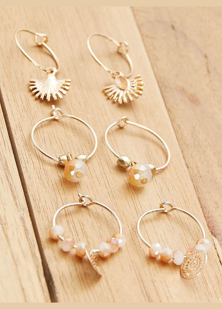 Серьги,золотистый, Kiabi (315698966)