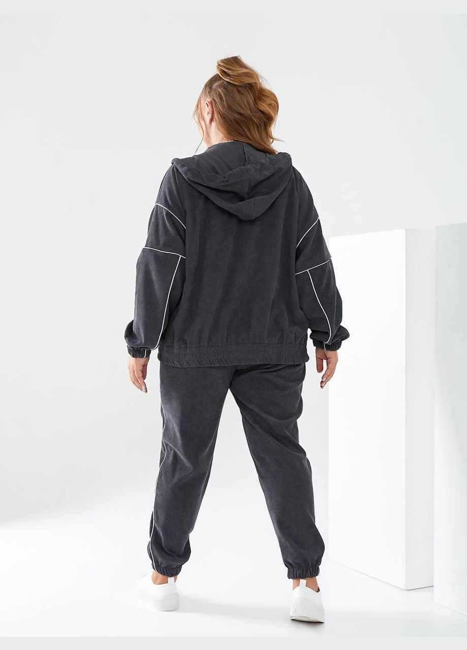 Женский прогулочный костюм из вельвета цвет мята New Trend (304647784)