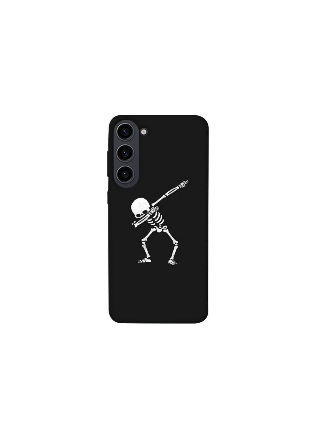 Чехол на Samsung Galaxy S23 Halloween skeleton Frontalka (361334840)
