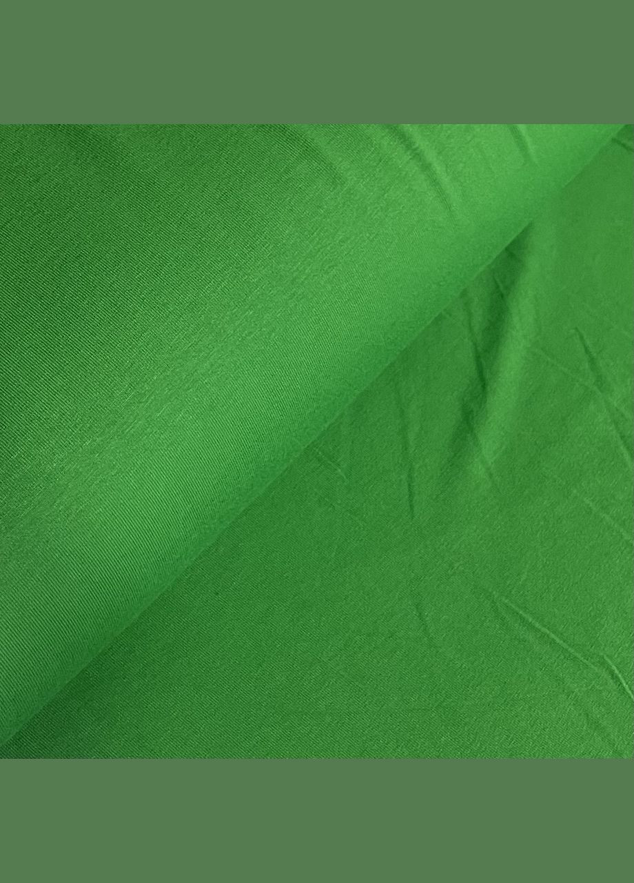 Ткань вискоза трикотаж тонкий зеленый пог. м. No Brand (329899801)