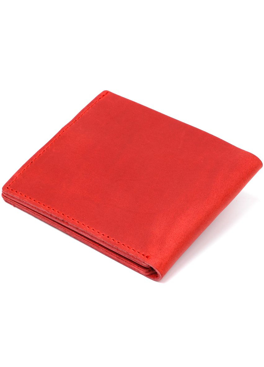 Жіночий гаманець з натуральної шкіри 16455 Червоний Shvigel (306881850)