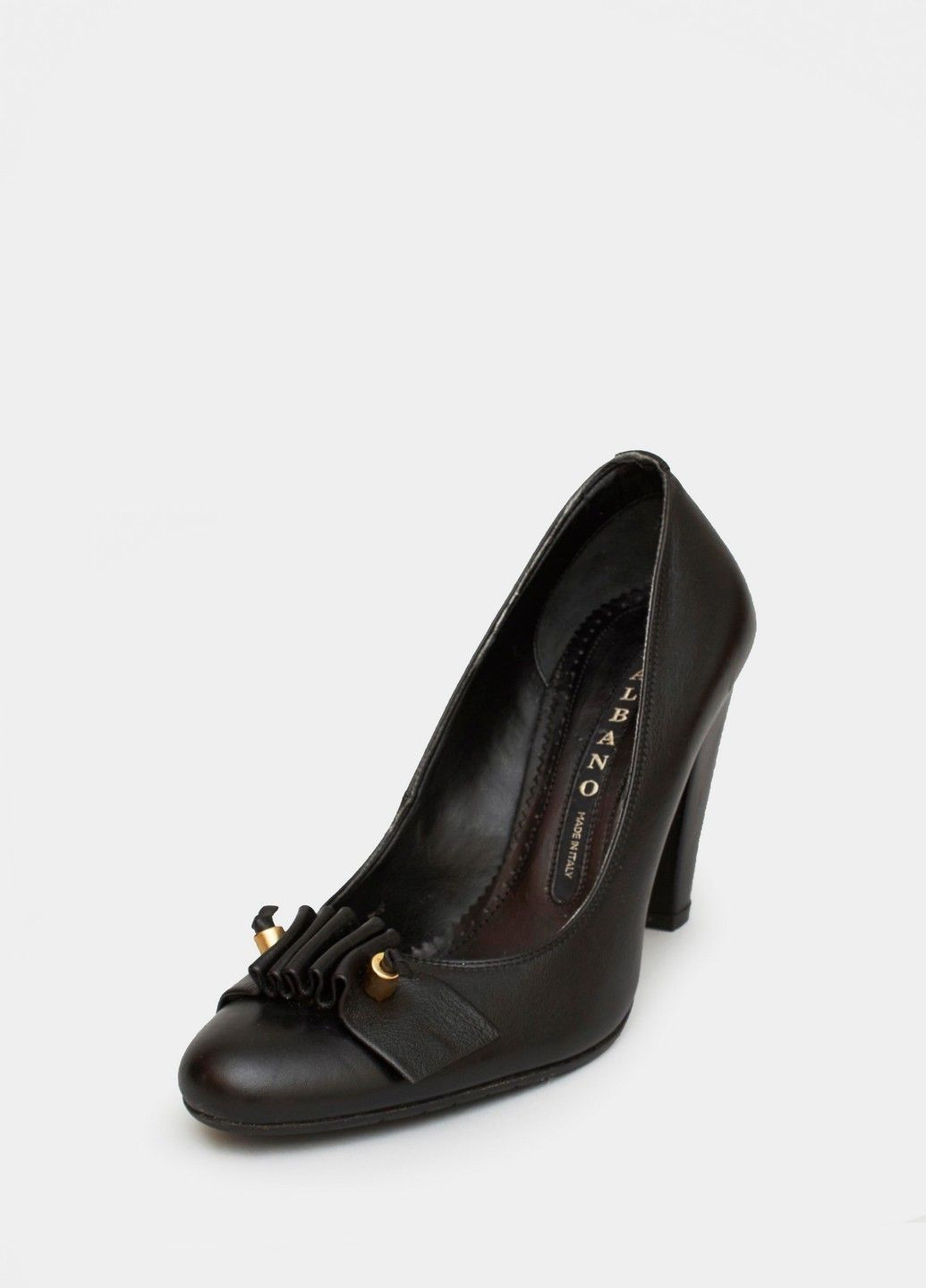 Albano Туфлі чорний з натуральна шкіра, італія — всесезон (294607961)