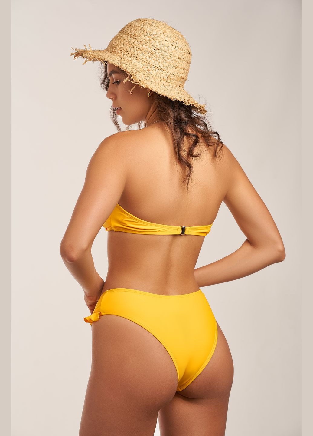 Жовтий літній купальник No Brand