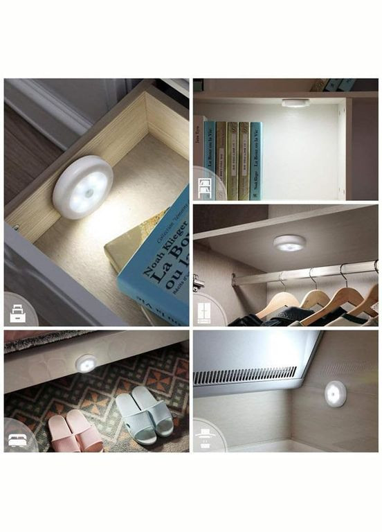 Акумуляторний світильник з датчиком руху SL-012, White VHG (360771948)