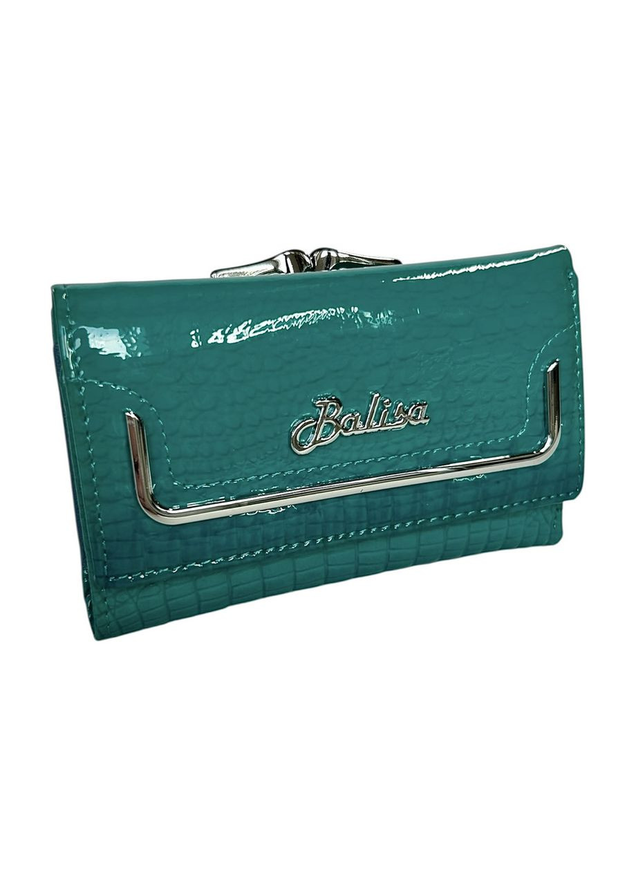 Жіночий гаманець з натуральної шкіри C711-196 синій 13х8х3 Balisa (367263748)