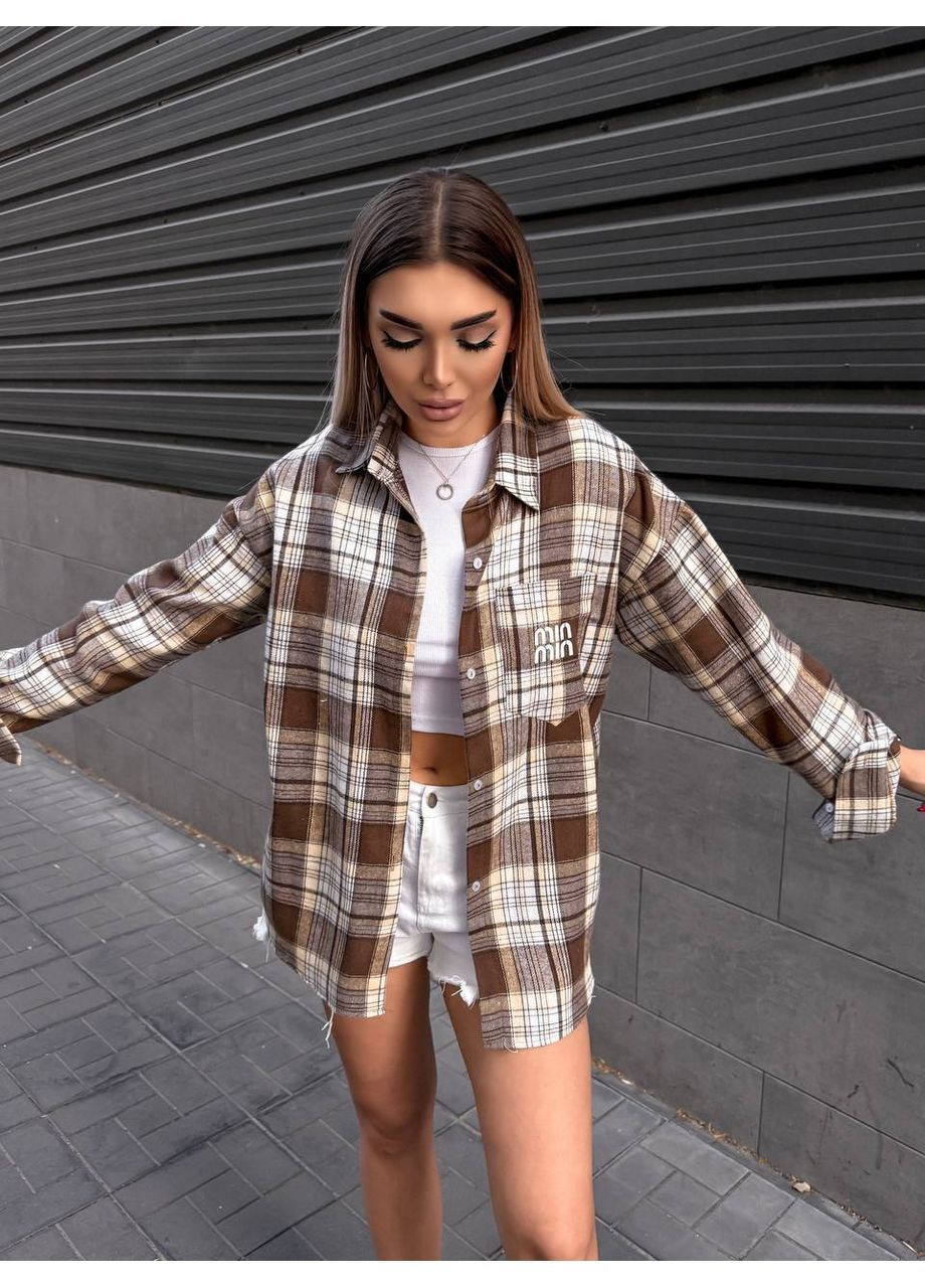 Сорочка в клітинку No Brand (362562137)