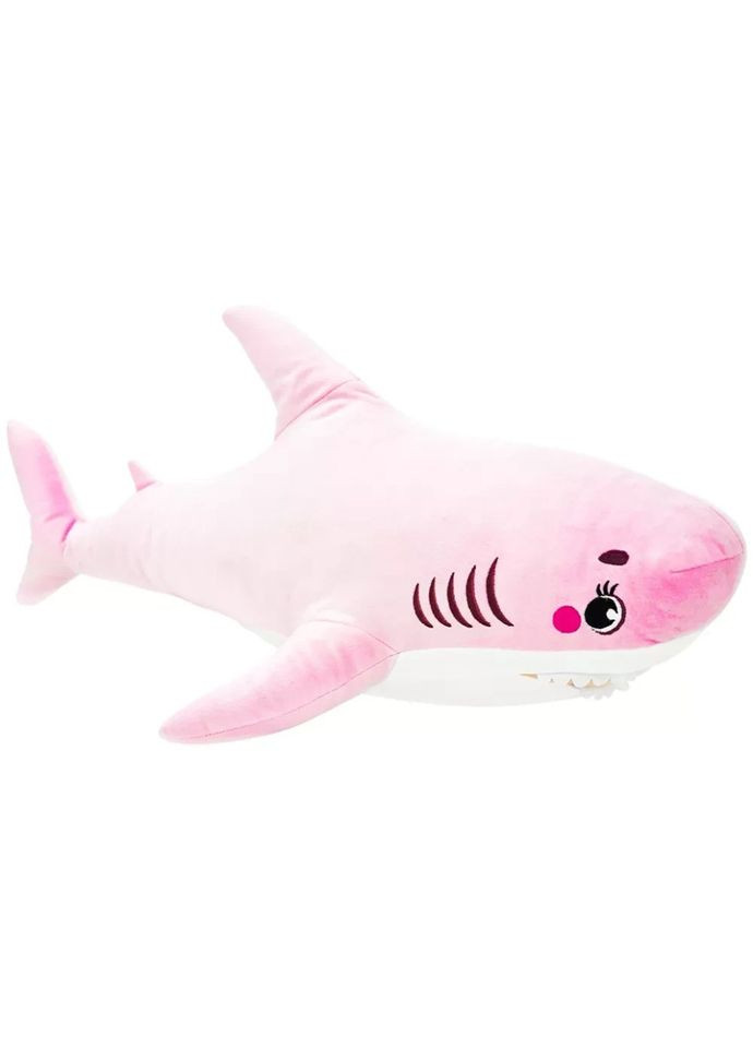Іграшка плюшева "Акула" FWPTSHARK22PK0080 рожева 80 см WP Merchandise (366973687)