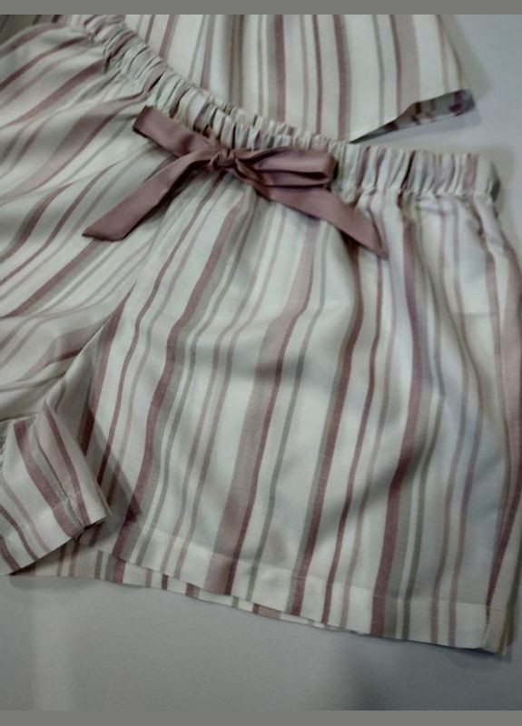 Бежева розкішна піжамка paola зі льна розмір Aruelle