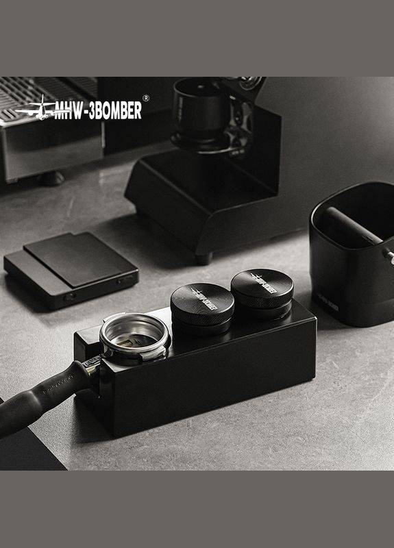 Вирівнювач кави хвилястий 58,35 мм CD Black (T5248L4) MHW-3BOMBER (366653484)