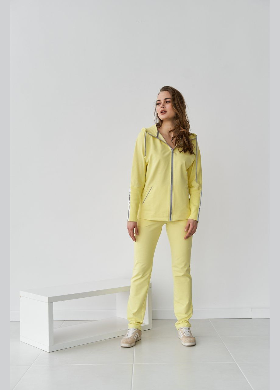 Женский спортивный костюм с капюшоном М18 меланж. UMON (315480810)