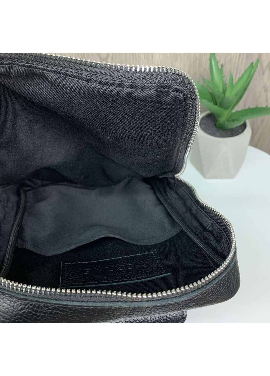 Мужская кожаная сумка бананка на грудь и кошелек натуральная кожа кроссбоди барсетка для мужчин ProDobro (363221472)