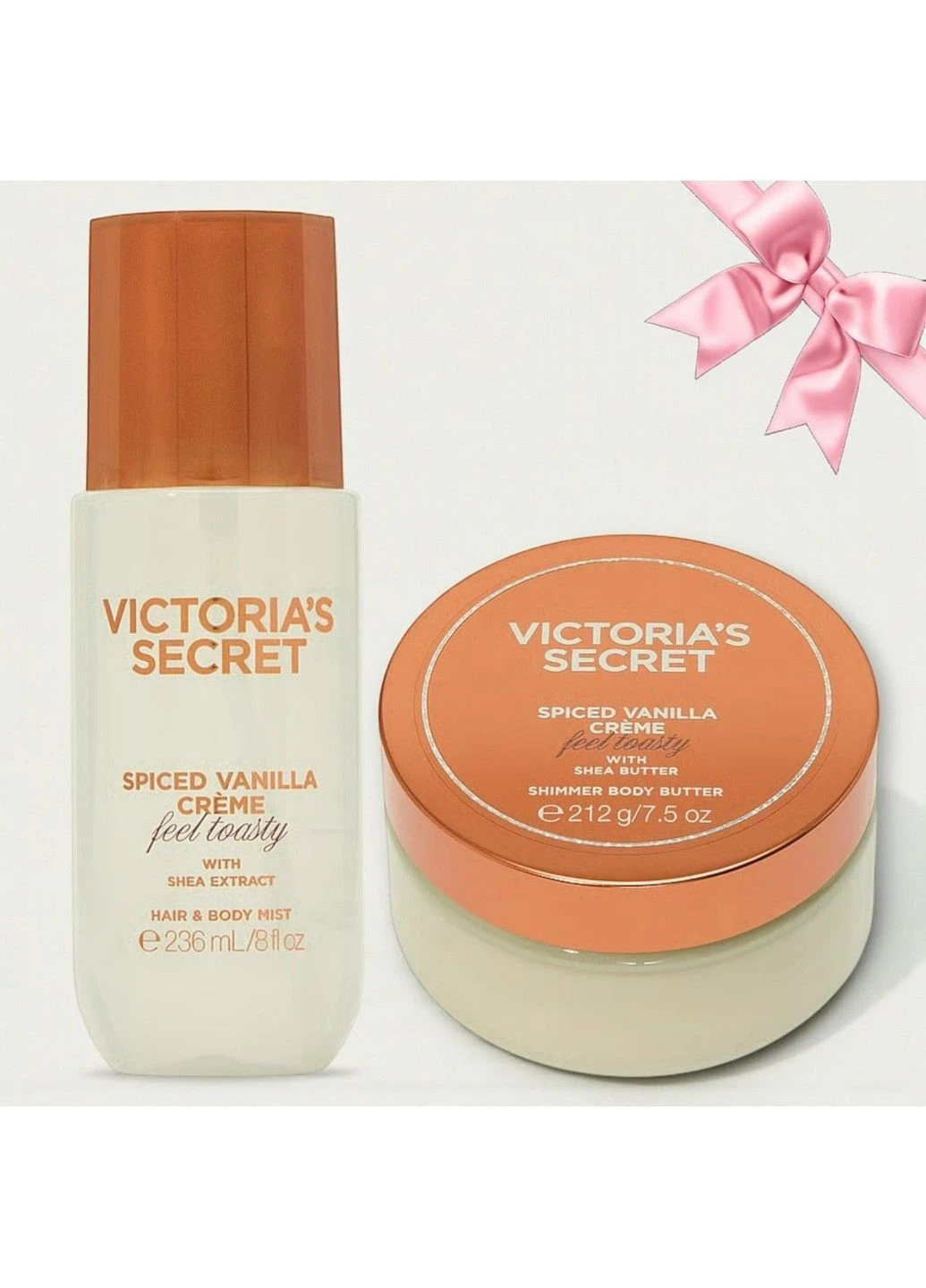 Набор Feel Toasty Hair & Body Mist + Shimmer Body Butter Victoria's Secret (369741210)