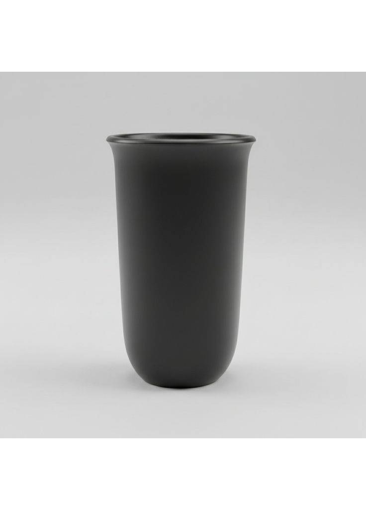 Ваза Напольная черная матовая 55 см No Brand (371898881)