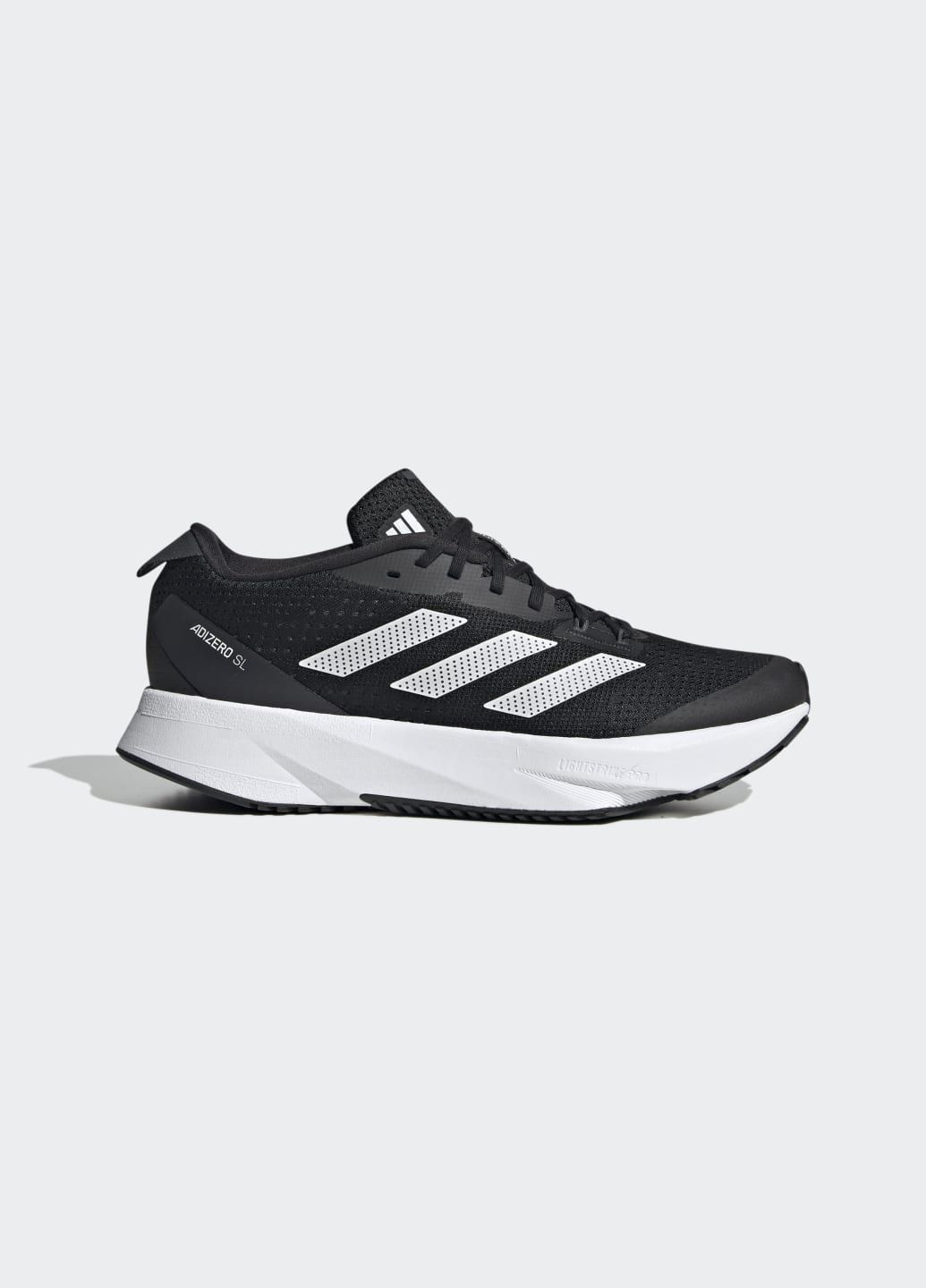Кроссовки для бега ADIZERO SL adidas чёрные всесезоны (272656901)