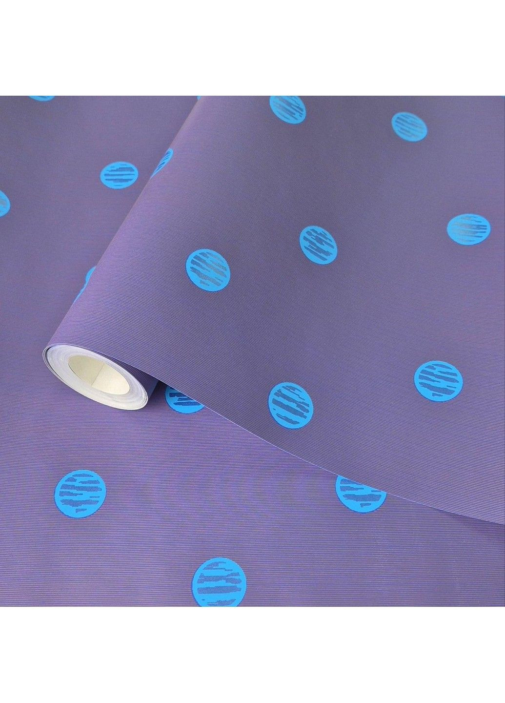 Виниловые обои 0.53 × 10.05 м 4 Woman 54026, фиолетовые однотонные для спальни, гостиной, кабинета MARBURG (361205076)