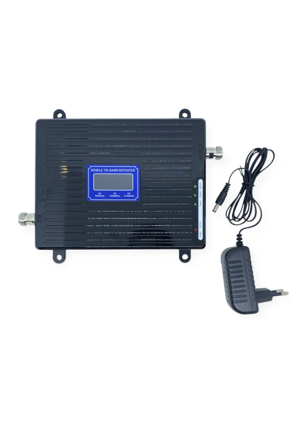 Усилитель мобильной связи и интернета 75 Дб GSM репитер ретранслятор комплект оборудования 900 1800 2100 МГц No Brand (304041629)