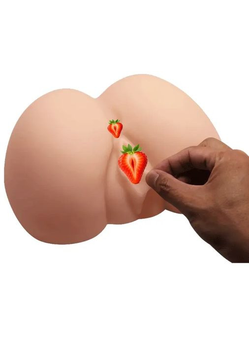 Мастурбатор жіноча попа, вагіна та анус з вібростимуляцією — Crazy Bull Judy Vagina And Ass DRIVE LyBaile (336946437)