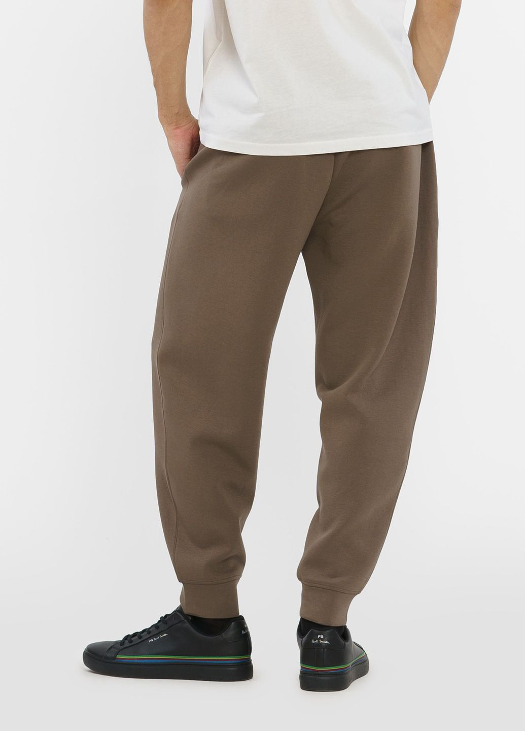 Коричневые кэжуал летние брюки Emporio Armani