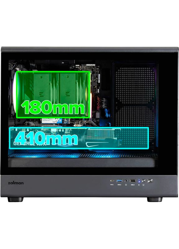 Корпус M5 Black (M5BLACK) Zalman (344464312)