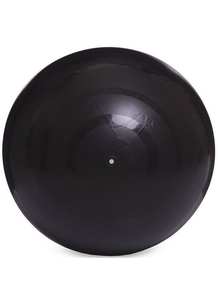 Фитбол мяч для фитнеса сатин Черный (диаметр 65 см) FI-8223 Zelart (367617541)