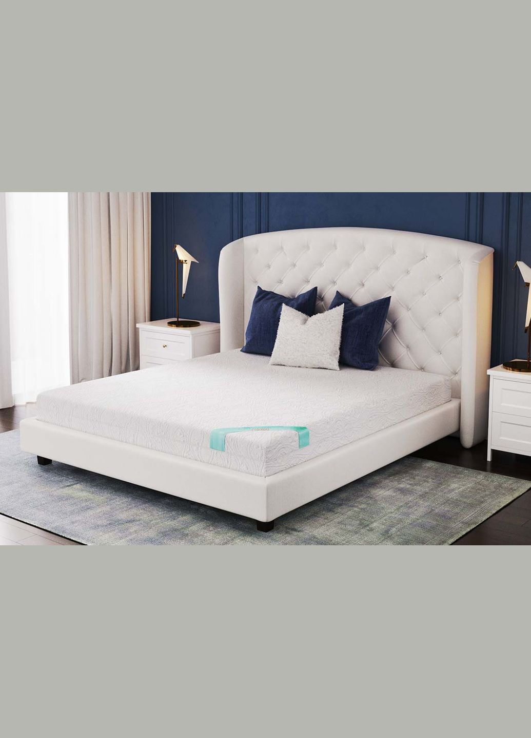 Матрац ортопедичний Zephyr Jelly 180х190 см безпружинний (EVR-5109) HighFoam (305004635)