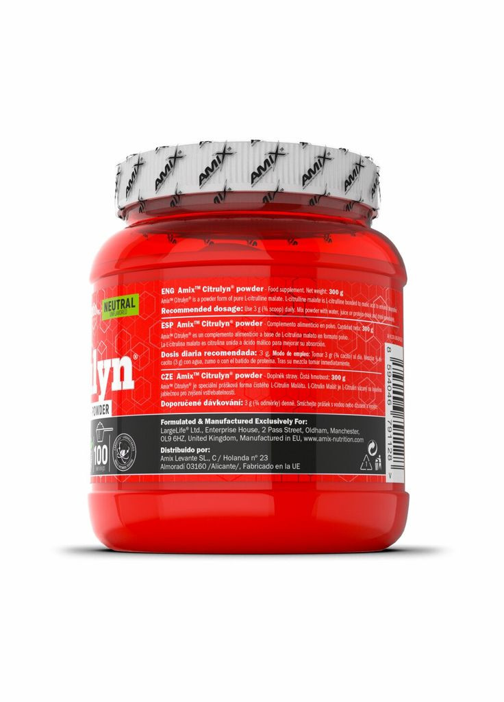 Аминокислота AMIX CitruLyn Powder, 300 грамм Amix Nutrition (341738117)