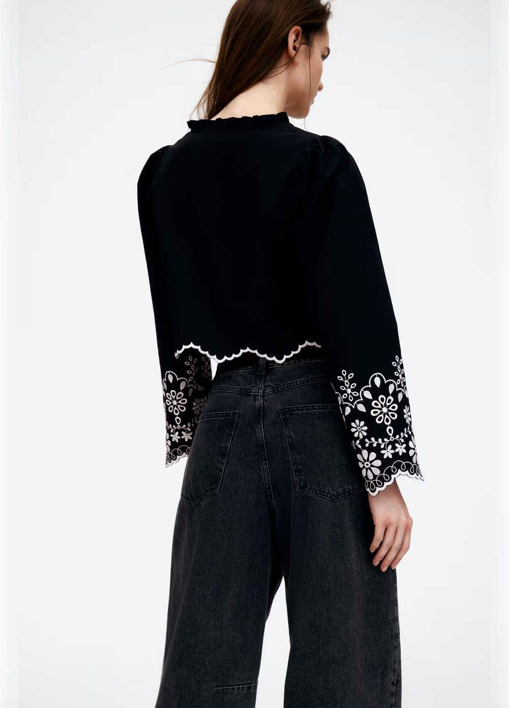 Чорна блузка H&M