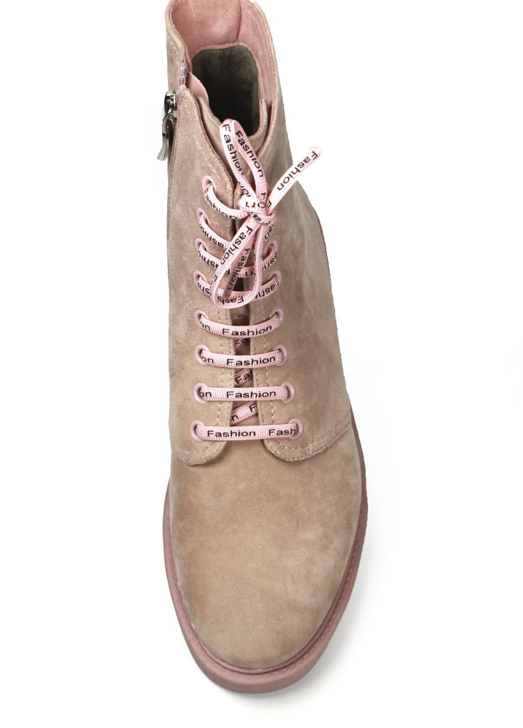 Осенние ботинки тимберленды It-Girl из натуральной замши