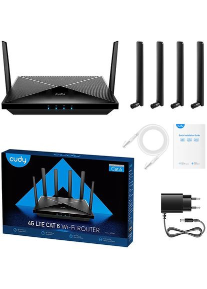 Wi-Fi роутер LT700 Cat6 (LT700_EU_V1.0) Cudy (329143101)