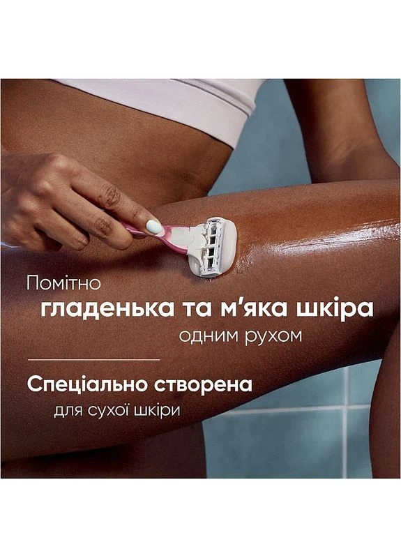 Бритва з 1 змінною касетою Venus Comfortglide Miami Sugarberry Бритва с 1 сменной кассетой (2-1265365) Gillette (380107304)