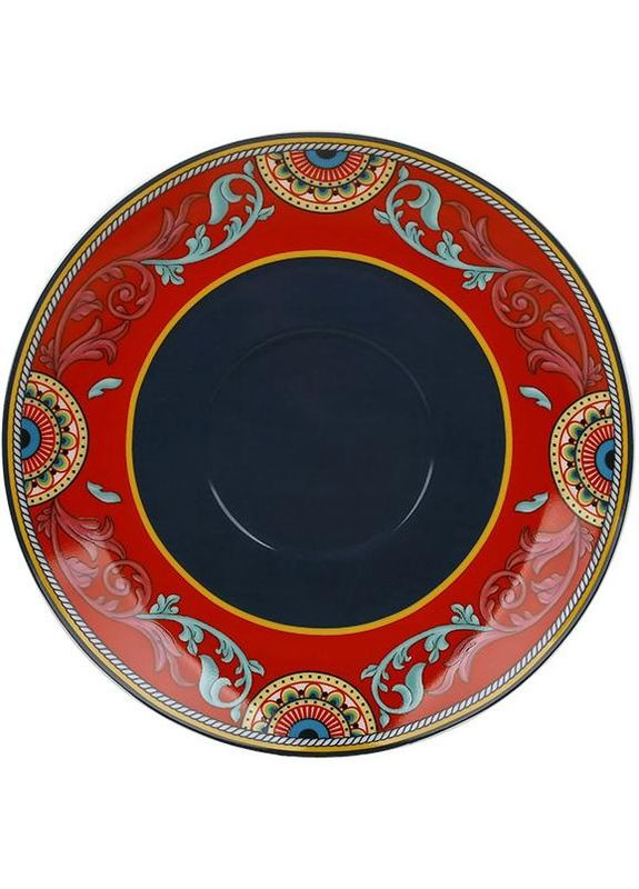 Чайно-кофейный набор Sicilia Орнамент 220мл на 6 персон фарфор чашки и блюдца для сервировки стола Bona (368979546)