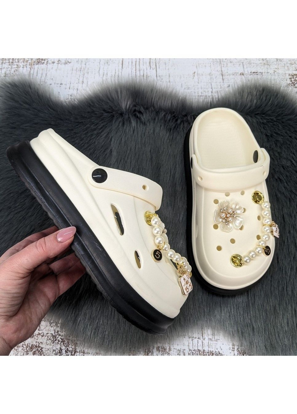 Кроксы женские пена Fashion (331737624)