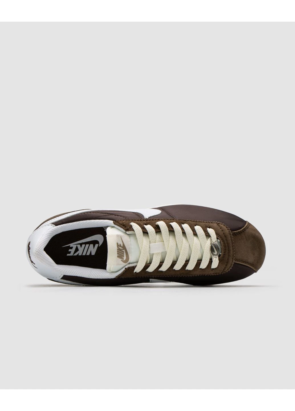 Білі літні кросівки nike cortez brown/white найк кортез No Brand