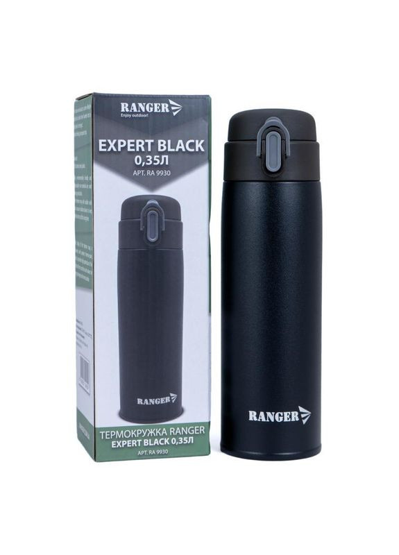 Термокружка Expert 350 мл Black (RA 9930) Ranger (334007673)