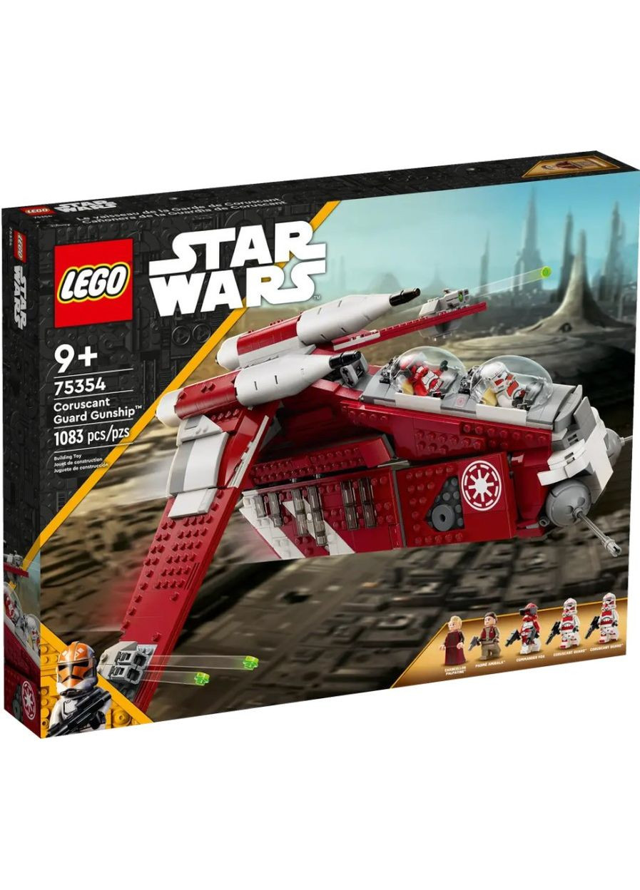Блоковый конструктор Star Wars Боевой корабль Корусантского караула (75354) Lego (360399793)
