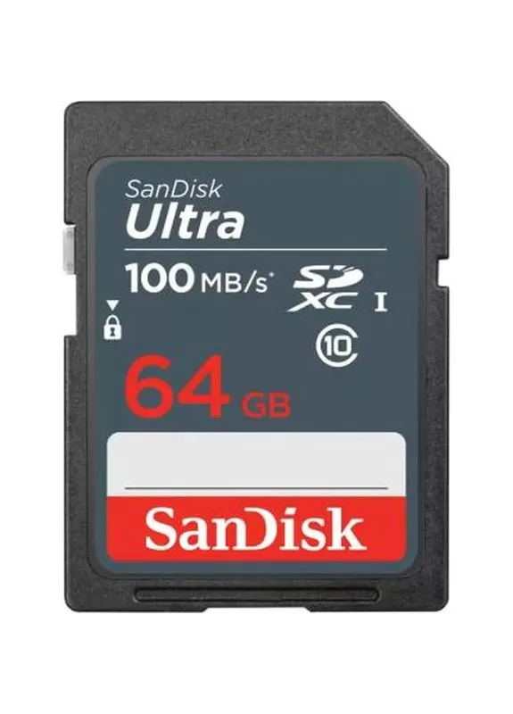 Карта памяти 64GB SDXC class 10 UHS-1 (SDSDUNR-064G-GN3IN) SanDisk (398739608)
