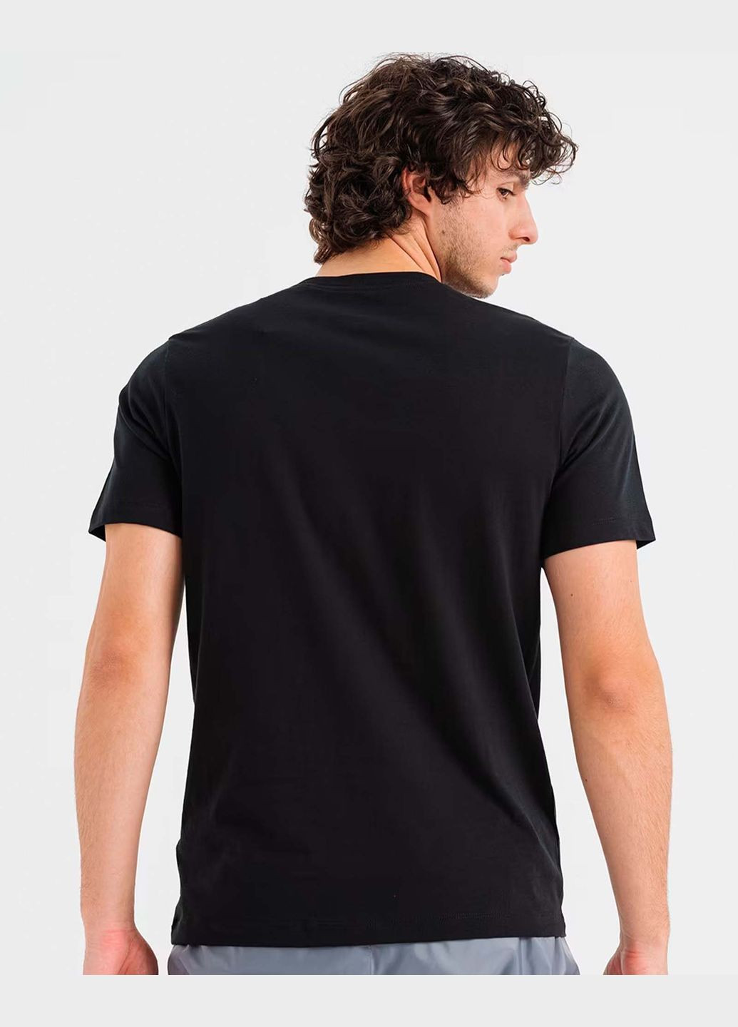 Черная футболка мужская tee 12mo jdi dz2993-010 черная Nike