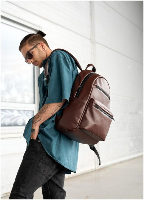 Рюкзак унисекс Zard LKT шоколад (R-25058020m-VS) Sambag (302450320)