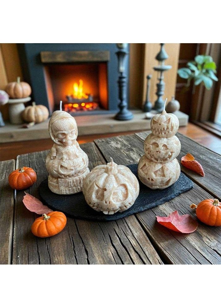 Подарочный набор из 3 тыкв на Хэллоуин (TA0178) No Brand (373004771)
