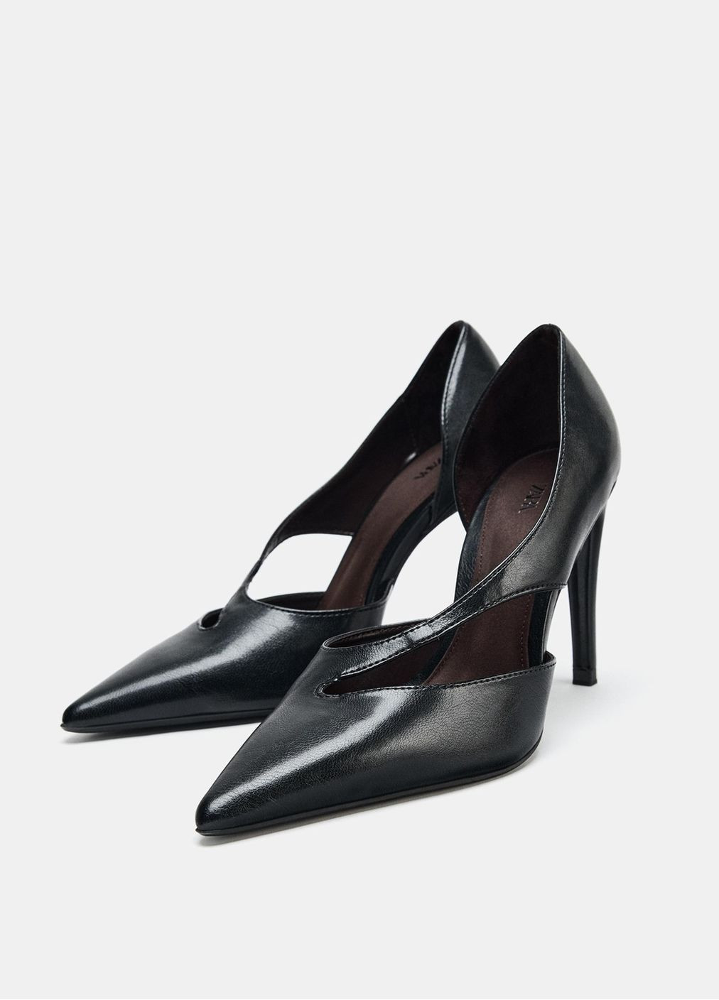 Zara Туфли черный з искусственная кожа, испания — демисезон (367107482)