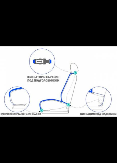 Автомобільний чохол-накидка з Алькантари, Lux-преміум No Brand (323660660)